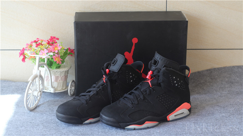 Authentic Air Jordan 6 Retro Black Infrared